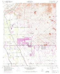 Buckhorn Arizona Historical topographic map, 1:24000 scale, 7.5 X 7.5 Minute, Year 1956