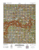 Buckhorn Mountain Arizona Historical topographic map, 1:24000 scale, 7.5 X 7.5 Minute, Year 2011