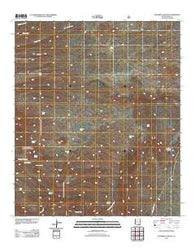 Buehman Canyon Arizona Historical topographic map, 1:24000 scale, 7.5 X 7.5 Minute, Year 2011