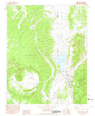 Buell Park Arizona Historical topographic map, 1:24000 scale, 7.5 X 7.5 Minute, Year 1982