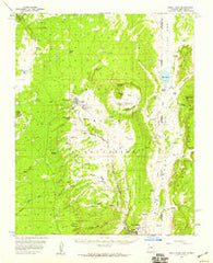 Buell Park Arizona Historical topographic map, 1:62500 scale, 15 X 15 Minute, Year 1955