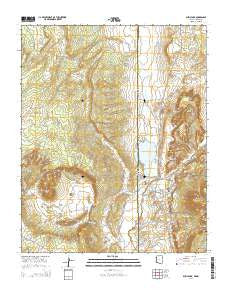 Buell Park Arizona Current topographic map, 1:24000 scale, 7.5 X 7.5 Minute, Year 2014