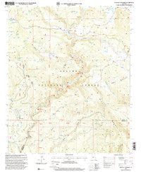 Buffalo Crossing Arizona Historical topographic map, 1:24000 scale, 7.5 X 7.5 Minute, Year 1997