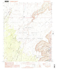 Buffalo Ranch Arizona Historical topographic map, 1:24000 scale, 7.5 X 7.5 Minute, Year 1988