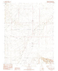 Buffalo Tanks Arizona Historical topographic map, 1:24000 scale, 7.5 X 7.5 Minute, Year 1985
