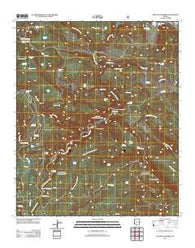 Buffalo Crossing Arizona Historical topographic map, 1:24000 scale, 7.5 X 7.5 Minute, Year 2011