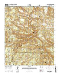 Buffalo Crossing Arizona Current topographic map, 1:24000 scale, 7.5 X 7.5 Minute, Year 2014