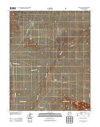 Buffalo Tanks Arizona Historical topographic map, 1:24000 scale, 7.5 X 7.5 Minute, Year 2012