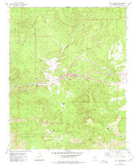 Bull Spring Arizona Historical topographic map, 1:24000 scale, 7.5 X 7.5 Minute, Year 1980
