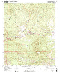 Bull Spring Arizona Historical topographic map, 1:24000 scale, 7.5 X 7.5 Minute, Year 1980