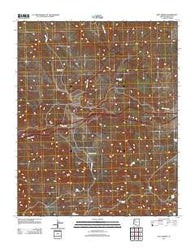 Bull Spring Arizona Historical topographic map, 1:24000 scale, 7.5 X 7.5 Minute, Year 2011