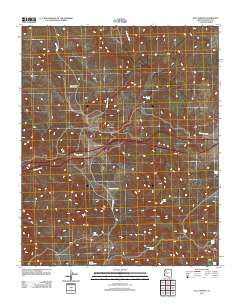 Bull Spring Arizona Historical topographic map, 1:24000 scale, 7.5 X 7.5 Minute, Year 2011