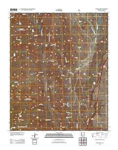 Bumble Bee Arizona Historical topographic map, 1:24000 scale, 7.5 X 7.5 Minute, Year 2012