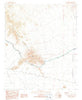 Burnt Mountain Arizona Historical topographic map, 1:24000 scale, 7.5 X 7.5 Minute, Year 1990