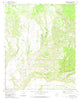 Burro Mesa Arizona Historical topographic map, 1:24000 scale, 7.5 X 7.5 Minute, Year 1980