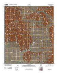 Burro Gap Arizona Historical topographic map, 1:24000 scale, 7.5 X 7.5 Minute, Year 2011