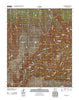 Burro Mesa Arizona Historical topographic map, 1:24000 scale, 7.5 X 7.5 Minute, Year 2011