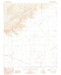 Butler Well Arizona Historical topographic map, 1:24000 scale, 7.5 X 7.5 Minute, Year 1990