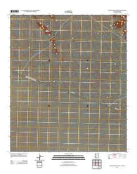 Butler Mountains Arizona Historical topographic map, 1:24000 scale, 7.5 X 7.5 Minute, Year 2011