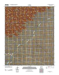 Butler Well Arizona Historical topographic map, 1:24000 scale, 7.5 X 7.5 Minute, Year 2011