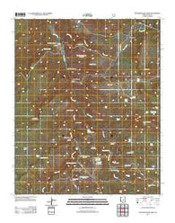 Buzzard Roost Mesa Arizona Historical topographic map, 1:24000 scale, 7.5 X 7.5 Minute, Year 2011