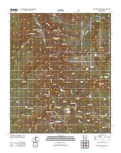 Buzzard Roost Mesa Arizona Historical topographic map, 1:24000 scale, 7.5 X 7.5 Minute, Year 2011
