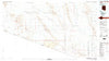 Cabeza Prieta Mts Arizona Historical topographic map, 1:100000 scale, 30 X 60 Minute, Year 1980
