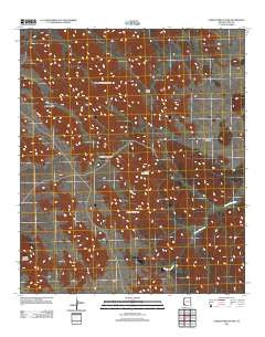 Cabeza Prieta Peak Arizona Historical topographic map, 1:24000 scale, 7.5 X 7.5 Minute, Year 2011