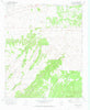 Cactus Flat Arizona Historical topographic map, 1:24000 scale, 7.5 X 7.5 Minute, Year 1970