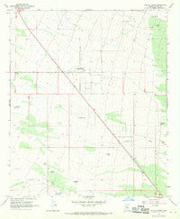 Cactus Forest Arizona Historical topographic map, 1:24000 scale, 7.5 X 7.5 Minute, Year 1966