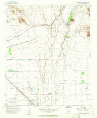 Calderwood Butte Arizona Historical topographic map, 1:24000 scale, 7.5 X 7.5 Minute, Year 1957