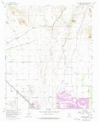 Calderwood Butte Arizona Historical topographic map, 1:24000 scale, 7.5 X 7.5 Minute, Year 1957