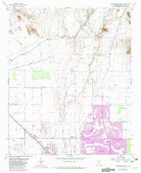 Calderwood Butte Arizona Historical topographic map, 1:24000 scale, 7.5 X 7.5 Minute, Year 1957