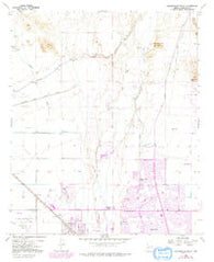 Calderwood Butte Arizona Historical topographic map, 1:24000 scale, 7.5 X 7.5 Minute, Year 1957