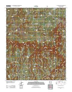Calloway Butte Arizona Historical topographic map, 1:24000 scale, 7.5 X 7.5 Minute, Year 2011