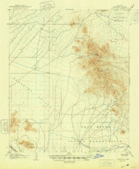 Camelback Arizona Historical topographic map, 1:62500 scale, 15 X 15 Minute, Year 1906