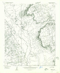 Cameron SE Arizona Historical topographic map, 1:24000 scale, 7.5 X 7.5 Minute, Year 1955