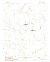 Cameron SE Arizona Historical topographic map, 1:24000 scale, 7.5 X 7.5 Minute, Year 1988