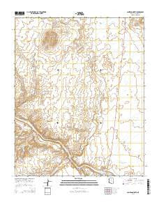 Cameron North Arizona Current topographic map, 1:24000 scale, 7.5 X 7.5 Minute, Year 2014