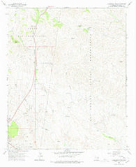 Cammerman Wash Arizona Historical topographic map, 1:24000 scale, 7.5 X 7.5 Minute, Year 1966