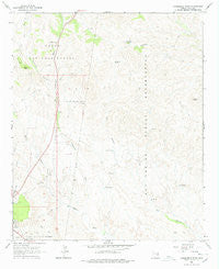 Cammerman Wash Arizona Historical topographic map, 1:24000 scale, 7.5 X 7.5 Minute, Year 1966