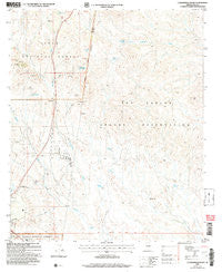 Cammerman Wash Arizona Historical topographic map, 1:24000 scale, 7.5 X 7.5 Minute, Year 2004