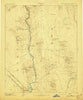 Camp Mohave Arizona Historical topographic map, 1:250000 scale, 1 X 1 Degree, Year 1892