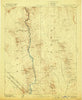 Camp Mohave Arizona Historical topographic map, 1:250000 scale, 1 X 1 Degree, Year 1892