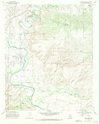 Camp Verde Arizona Historical topographic map, 1:24000 scale, 7.5 X 7.5 Minute, Year 1969