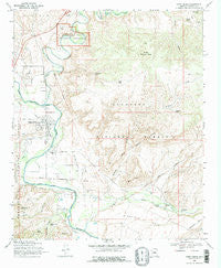 Camp Verde Arizona Historical topographic map, 1:24000 scale, 7.5 X 7.5 Minute, Year 1969