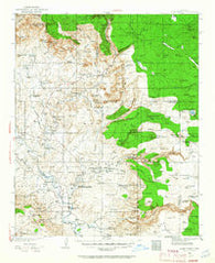 Camp Verde Arizona Historical topographic map, 1:125000 scale, 30 X 30 Minute, Year 1932