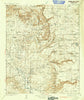 Camp Verde Arizona Historical topographic map, 1:125000 scale, 30 X 30 Minute, Year 1936