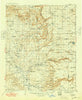 Camp Verde Arizona Historical topographic map, 1:125000 scale, 30 X 30 Minute, Year 1936