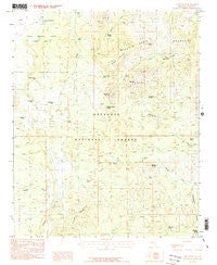 Camp Wood Arizona Historical topographic map, 1:24000 scale, 7.5 X 7.5 Minute, Year 1986